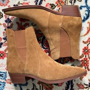 CELINE Western brown suede boots size 42(9)